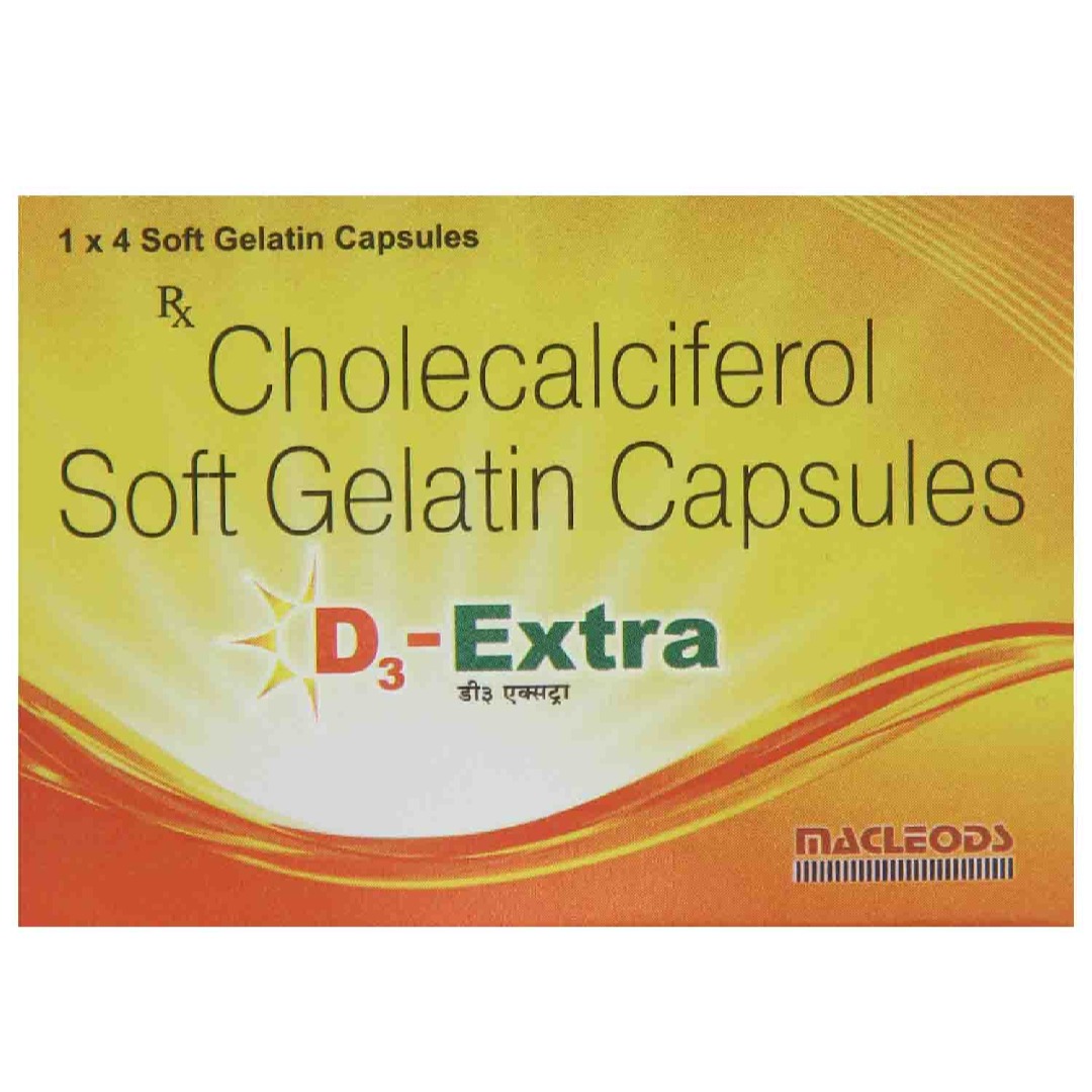 D3 Extra Soft Gelatin Capsule